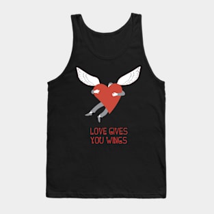 love give you wings Tank Top